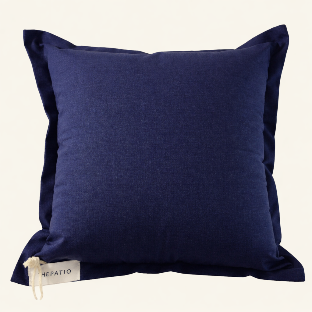 COJIN DECORATIVO 40*40 AZUL MARINO