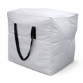 BOLSO CUADRADO GRIS CLARO