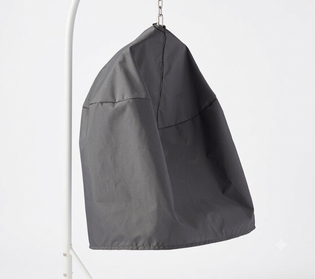 FUNDA PROTECTORA SILLA COLGANTE GRIS ACERO