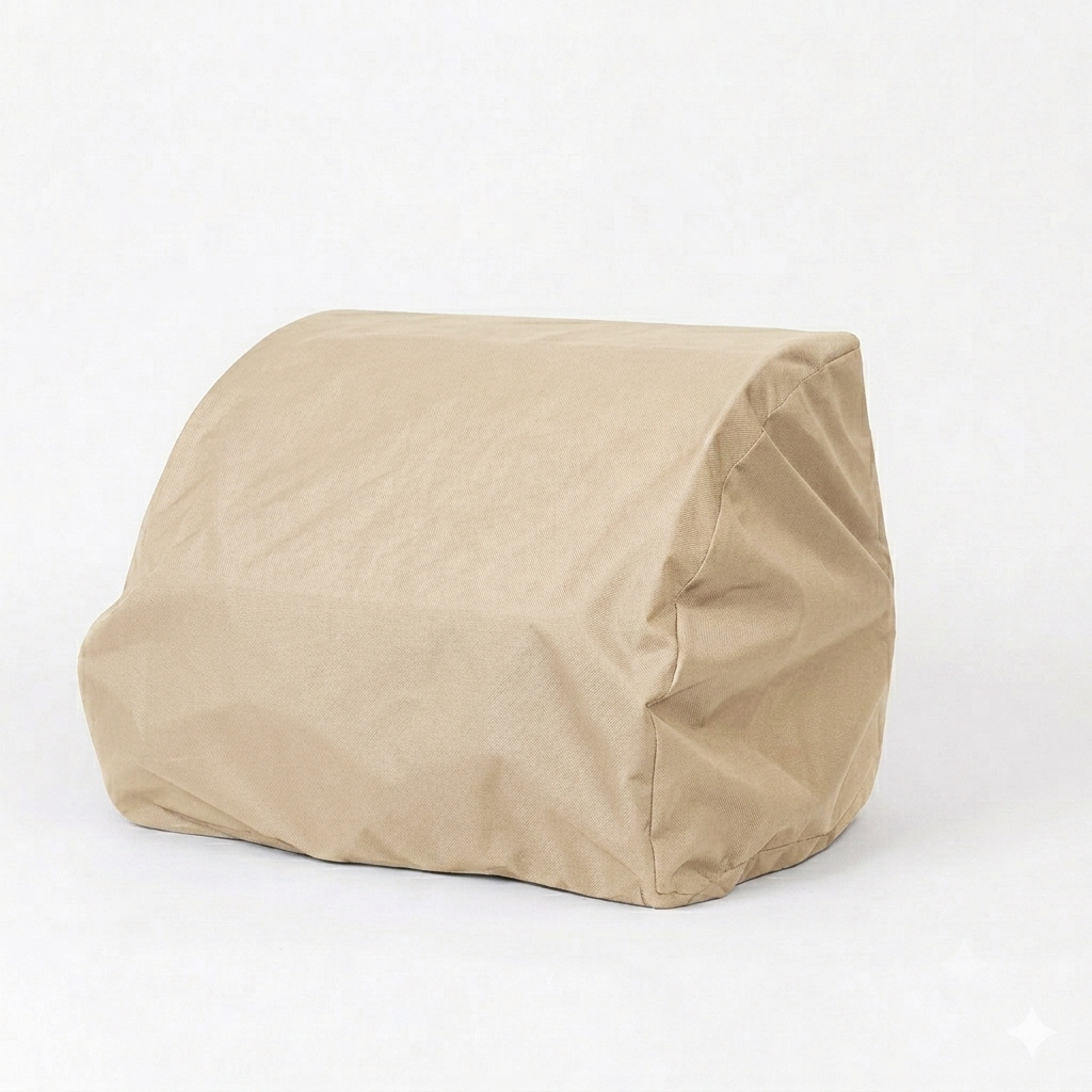FUNDA PROTECTORA PREMIUM PARRILLA EMPOTRADA MEDIANA BEIGE