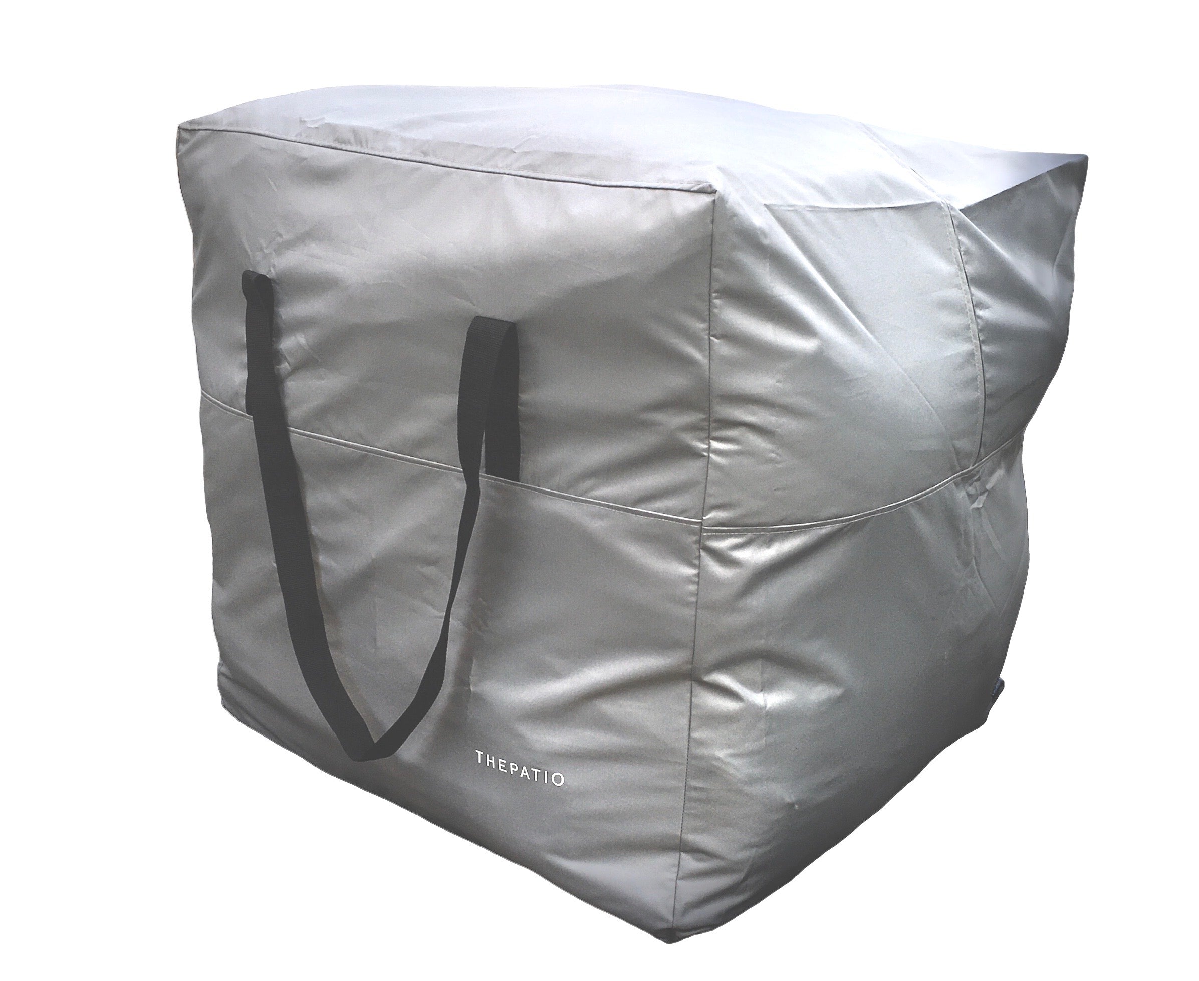 BOLSO CUADRADO GRIS CLARO